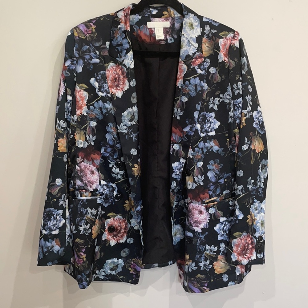 Floral Blazer